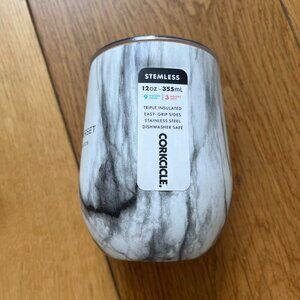 CORKCICLE Insulated Wine Tumbler with Lid - Classic Stemless NWT